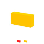 VOLLEY Klotz, 50x25x12,5 cm