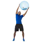 BOSU Ballast Ball, &oslash; 65 cm, blau