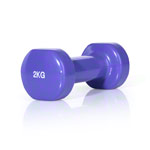 Fausthantel, 2 kg, lila, St�ck