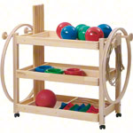Gymnastik-Ger&auml;tewagen Standard Set, 44-tlg.
