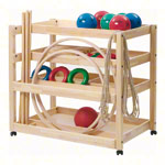 Gymnastik-Ger&auml;tewagen Exclusiv Set, 44-tlg.