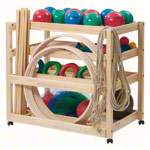 Gymnastik-Ger&auml;tewagen Exclusiv Set, 107-tlg.