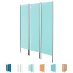 Leichtparavent 3-fl�gelig, HxB 165x156 cm