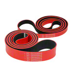 Deuser Band, Set: je 1x rot/schwarz + blau/schwarz