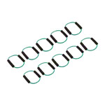 Fitness Ring, mittel, gr&uuml;n, 10er Set