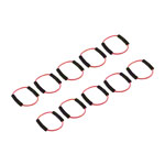 Fitness Ring, stark, rot, 10er Set
