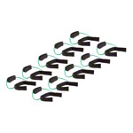 Cuff Tube, gr&uuml;n, leicht, 10er Set