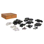 Hot Stone Steine-Set, 76-tlg.