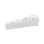 Schr&ouml;pfglas-Set: je 1 Glas &oslash; 2,5 cm - &oslash; 6,5 cm&nbsp;