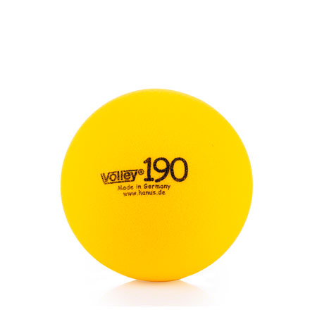 Schaumstoffball - VOLLEY Schaumstoffball unbeschichtet, ø 19 cm, gelb