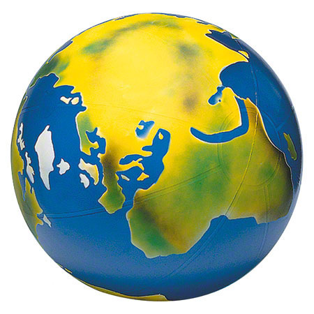 Erdball - TOGU Erdball mit Schablonierung, &oslash; 200 cm