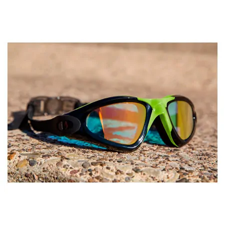 BECO Trainings-Schwimmbrille Calais Mirror