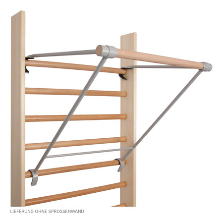 Klimmzugstange - Klimmzugb&uuml;gel f&uuml;r Sprossenwand, Breite 90 cm