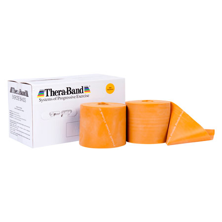 Theraband - Thera-Band, 45,50 m x 12,8 cm, maxi stark, gold
