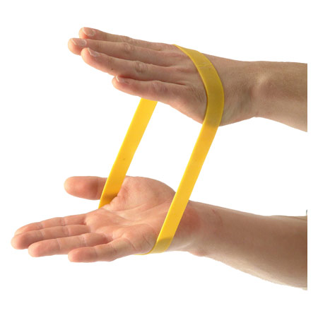 Rubberband - Rubber Band, leicht, gelb