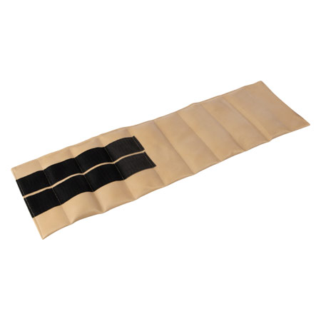 Gewichtsmanschette - Gewichtsmanschette mit Klettverschluss, 56x20 cm, 4 kg, beige, Stück
