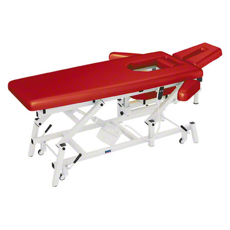 HWK-Medizintechnik - Therapieliege Smart XL Electric, 3-tlg.,&nbsp;mit 3-tlg. Kopfteil, LxBxH 195x65x62-84 cm