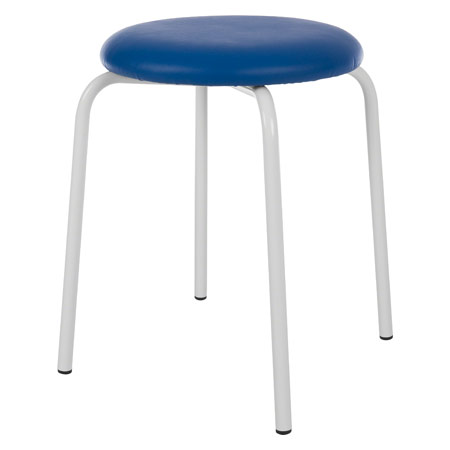 Gymnastikhocker - Gymnastikhocker mit Polster, ø 38 cm, Sitzhöhe 50 cm