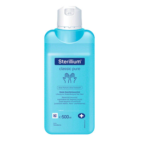 Sterillium - Sterillium H&auml;nde-Desinfektionsmittel Classic Pure, 500 ml