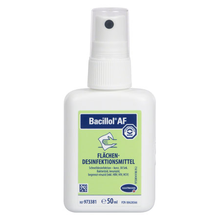 BODE Bacillol AF Fl&auml;chen-Desinfektionsmittel, 50 ml Spr&uuml;hflasche