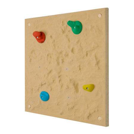Kletterwand - Kletterelement Universal, 4 Griffe, beige