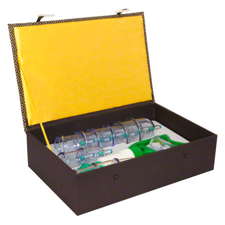 Schröpfgläser - Schröpfglas-Set mit Vakuumpumpe, 14-tlg.