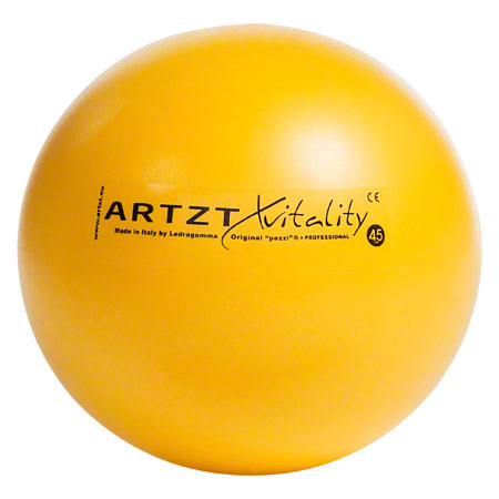 Gleichgewichtstraining - ARTZT vitality Fitness-Ball Standard, ø 45 cm, gelb