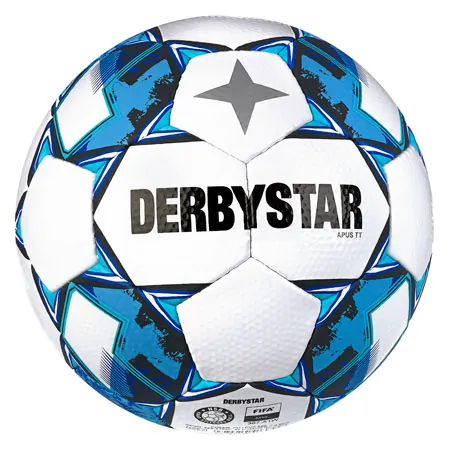 Derbystar Fuball Apus TT v23, Gre 5, weiss/blau