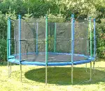 Trampoline mit Netz