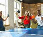 Indoor Tischtennis-Tische