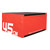 Sport-Tec Sprungtrainer Soft Plyo Box, 45 cm, stapelbar,