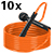 Springseil Speed Rope-Set, verstellbar, 300 cm, 10 Seile, inkl. Aufbewahrungsbeutel