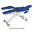 HWK Therapieliege Solid Lymph/Manu Electric mit 3-tlg. Kopfteil, LxBxH 195x65x46-89 cm