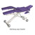 HWK Therapieliege Solid Lymph/Manu Electric mit 3-tlg. Kopfteil, LxBxH 195x65x46-89 cm