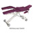 HWK Therapieliege Solid Lymph/Manu Electric mit 3-tlg. Kopfteil, LxBxH 195x65x46-89 cm