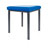 Hocker Exklusiv mit Polster, L x B 40 x 40 cm, Gestellfarbe anthrazit
