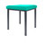 Hocker Exklusiv mit Polster, L x B 40 x 40 cm, Gestellfarbe anthrazit