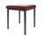 Hocker Exklusiv mit Polster, L x B 40 x 40 cm, Gestellfarbe anthrazit