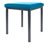 Hocker Exklusiv mit Polster, L x B 40 x 40 cm, Gestellfarbe anthrazit
