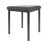 Hocker Exklusiv mit Polster, L x B 40 x 40 cm, Gestellfarbe anthrazit