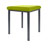 Hocker Exklusiv mit Polster, L x B 40 x 40 cm, Gestellfarbe anthrazit