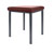 Hocker Exklusiv mit Polster, L x B 40 x 40 cm, Gestellfarbe anthrazit