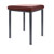 Hocker Exklusiv mit Polster, L x B 40 x 40 cm, Gestellfarbe anthrazit