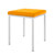 Hocker mit Polster, LxB 40x40 cm