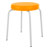 Gymnastikhocker Standard mit Komfort-Polster,  38 cm, Gestellfarbe wei