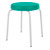 Gymnastikhocker Standard mit Komfort-Polster,  38 cm, Gestellfarbe wei