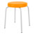 Gymnastikhocker Standard mit Komfort-Polster,  38 cm, Gestellfarbe wei
