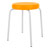 Gymnastikhocker Standard mit Komfort-Polster,  38 cm, Gestellfarbe wei