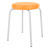 Gymnastikhocker Standard mit Komfort-Polster,  38 cm, Gestellfarbe wei