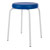 Gymnastikhocker Standard mit Komfort-Polster,  38 cm, Gestellfarbe wei